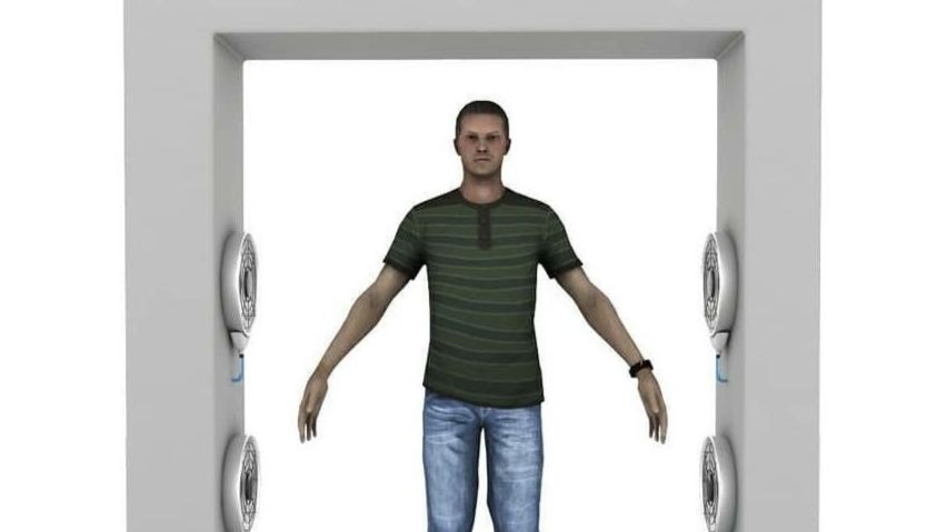 Túnel Inflável de Descontaminação