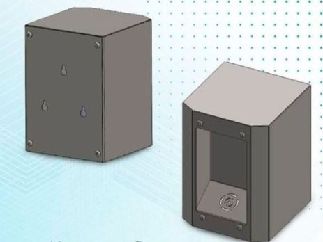 Totem Automático Álcool em Gel Parede