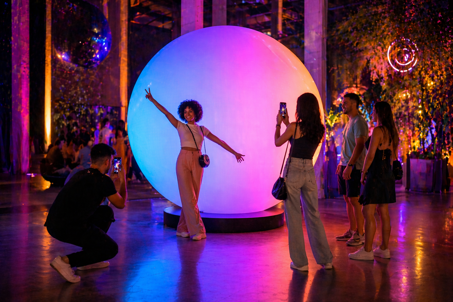 Esfera de Led: o segredo dos eventos inesquecíveis