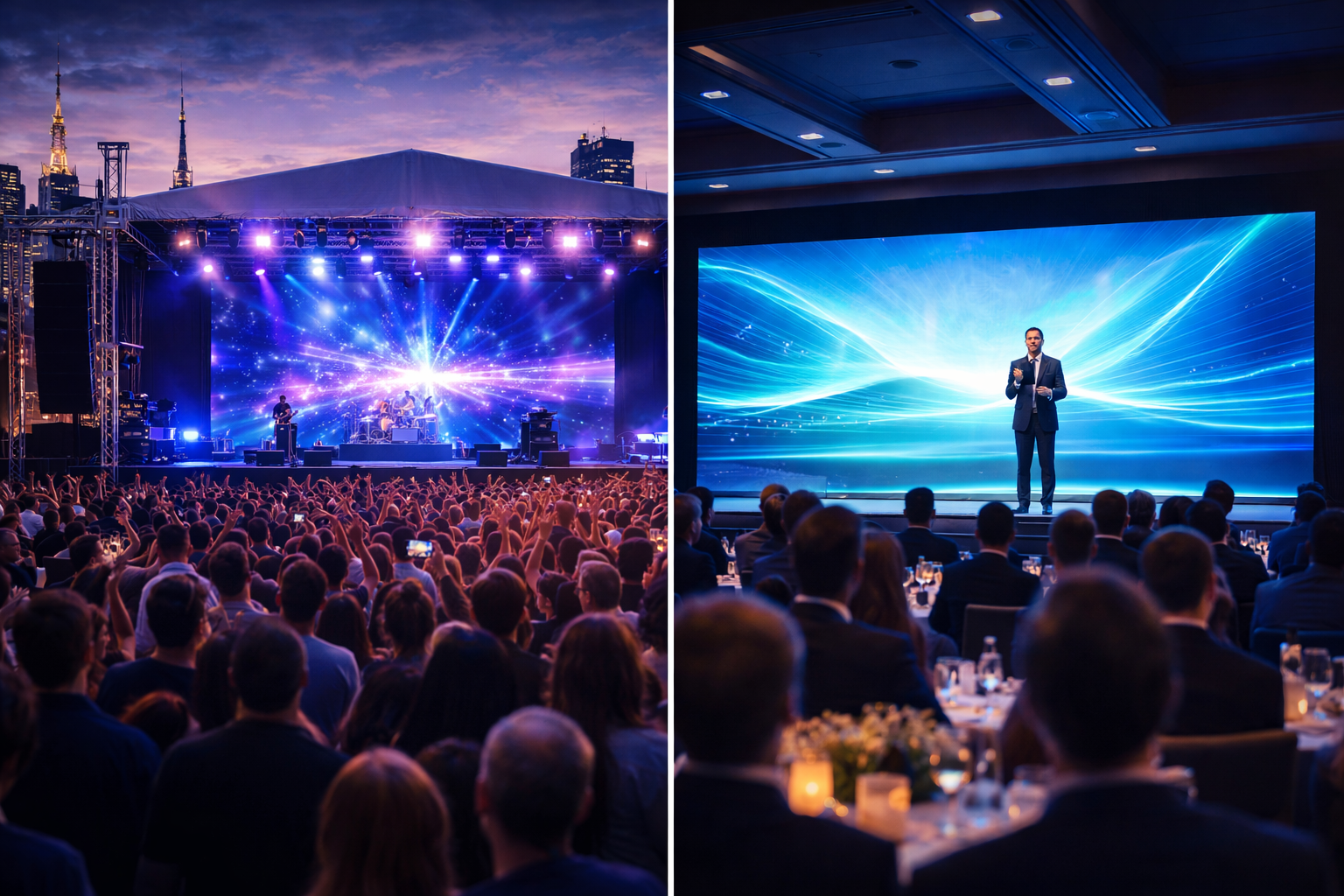 Alugar Painel de LED em São Paulo e Montagem de Palco: Guia Completo para Eventos Profissionais