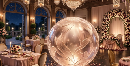 Locação Esfera de Led para eventos incríveis, modernos e impactantes. Surpreenda seus convidados com iluminação diferenciada!