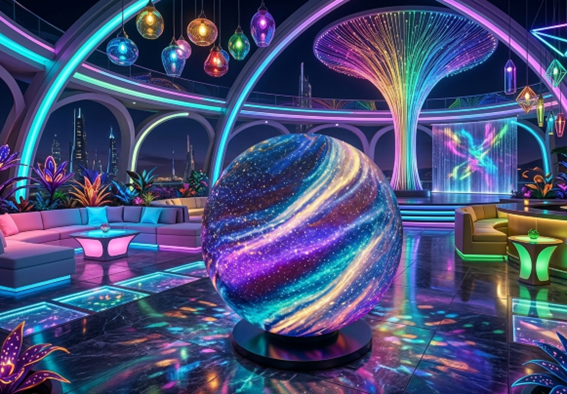 Bola de Led: transforme seu evento em um espetáculo inesquecível