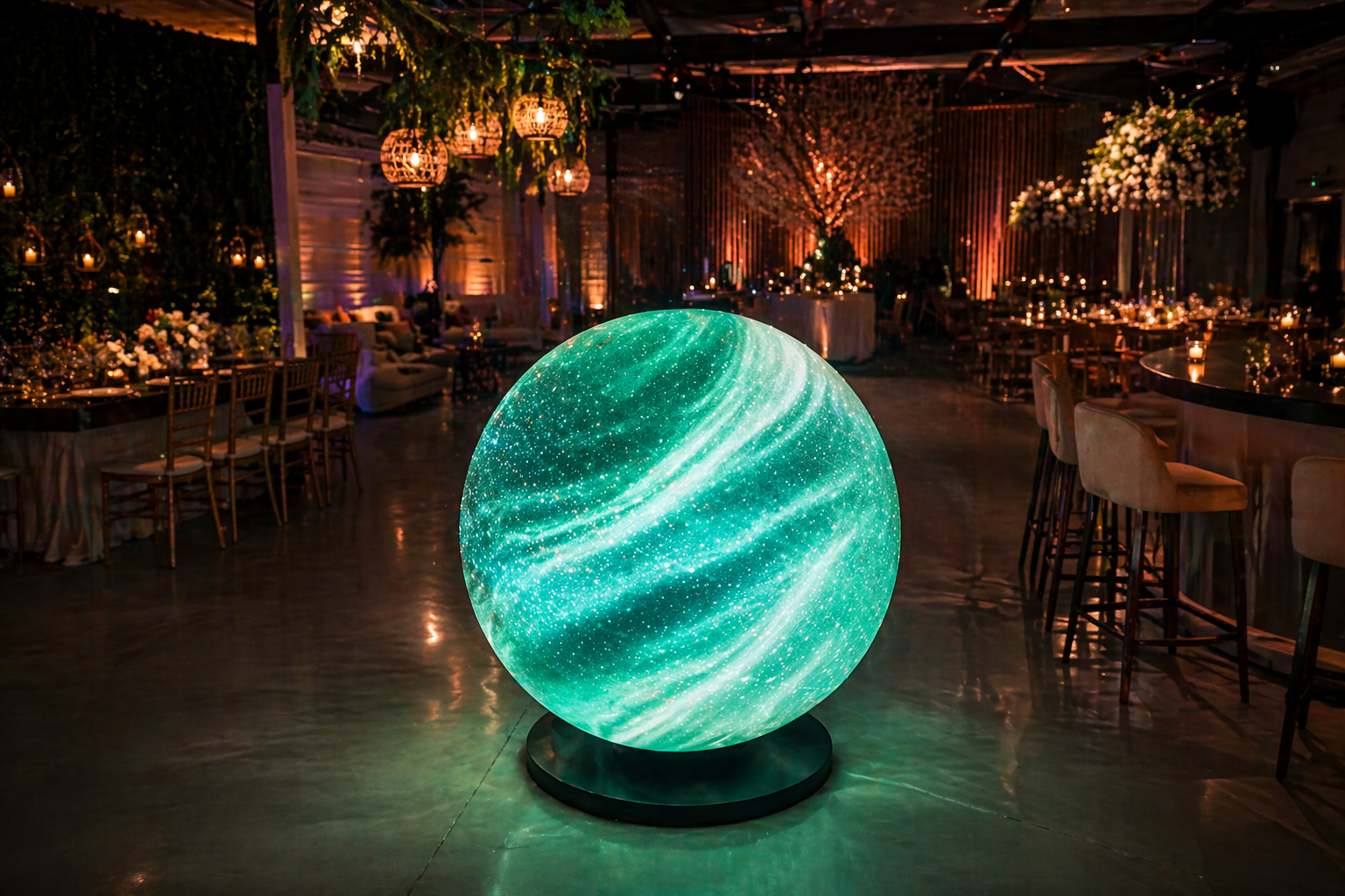 Alugar Bola de Led: transforme seu evento hoje