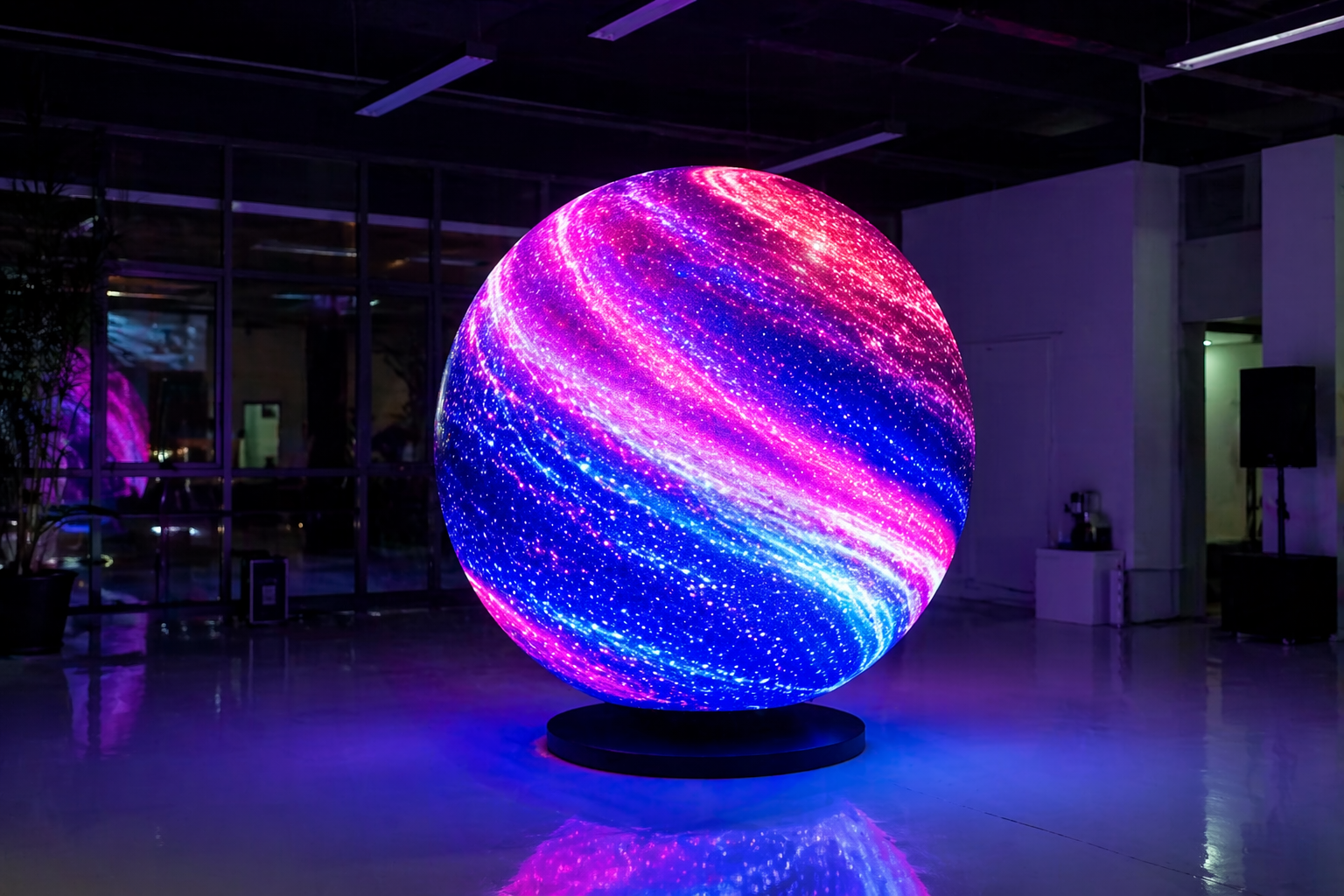 Locação Esfera de Led: transforme seu evento hoje