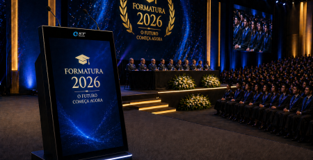 Aluguel de Púlpito Digital: a solução moderna para eventos mais profissionais