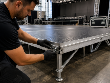 Como Funciona a Manutenção de Praticáveis em Estruturas para Eventos